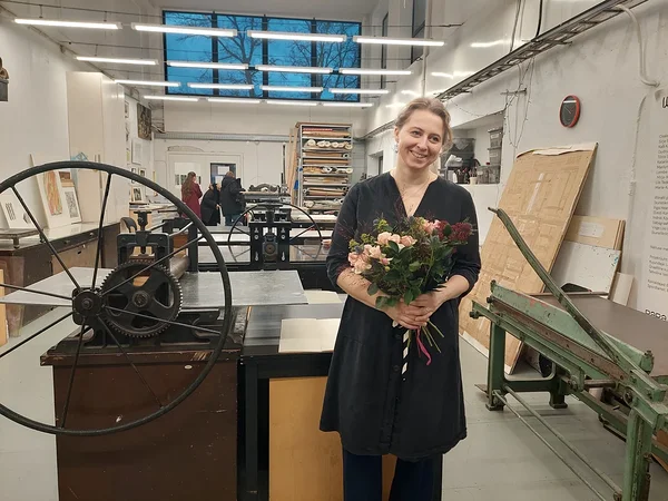 Aasta graafik 2025, Helen Tago. Foto Kaija Kesa-Rebane