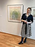 Helen Tago oma töödega sarjast /Valgus Narvale/