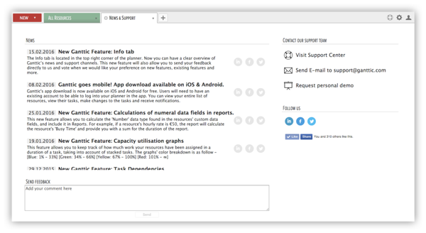ganttic planner info tab ganttic planner info tab