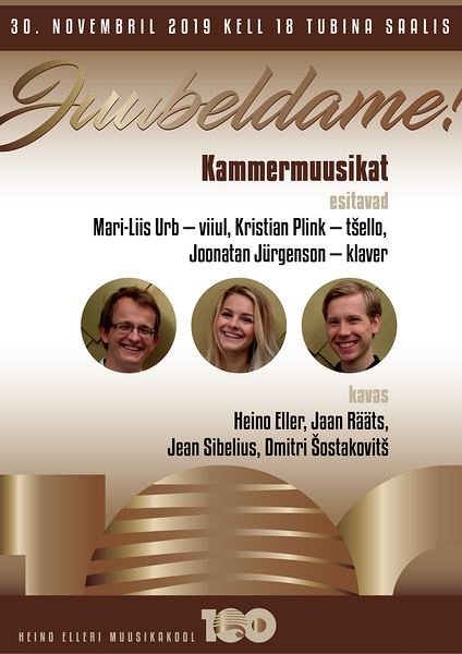 Juubeldame! Kammermuusikat. Urb - Plink - Jürgenson