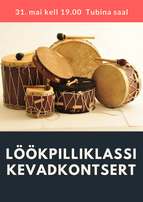 Löökpilliklassi kevadkontsert