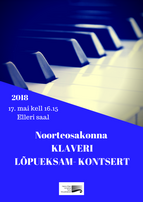 Noorteosakonna klaveri Lõpueksam-Kontsert