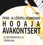 Puhk- ja löökpilliosakonna hooaja avakontsert