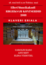 Klaveri eriala Riigieksam-Kontsert