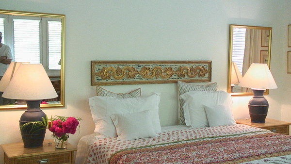 One of the 2 master bedrooms