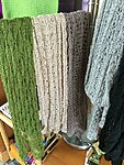 2ply alpaca & silk scarves