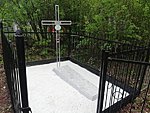 Ernst Preisi korrastatud haud Ust-Ordõnski kalmistul (2018) 