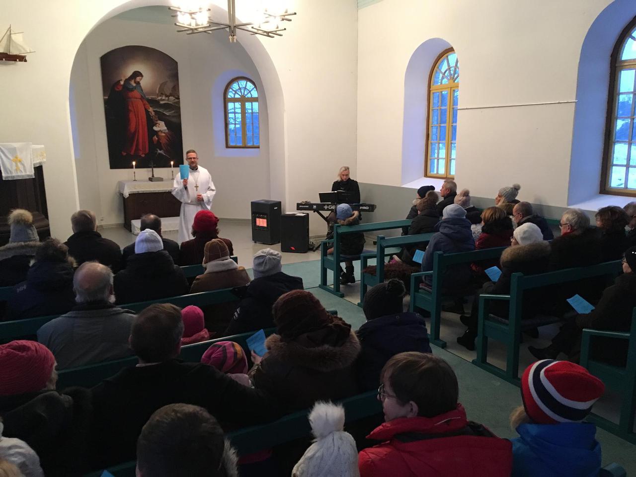 Jõulujumalateenistus Vainupeal ja altaripiibli pühitsemine 2018 / foto: Mario Luik