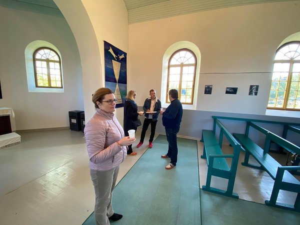 Peeter Toominga näituse avamine 2020 / foto: Kadi Ummik
