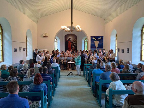 Saksofonistid Vainupeal 2020 / foto: Kadi Ummik