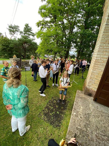 Saksofonistid Vainupeal 2020 / foto: Kadi Ummik
