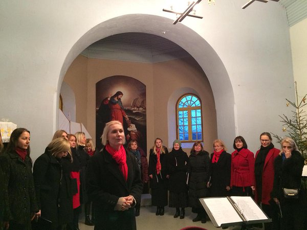 Vero Vocale jõulukontsert Vainupeal 2015 / foto: Mario Luik
