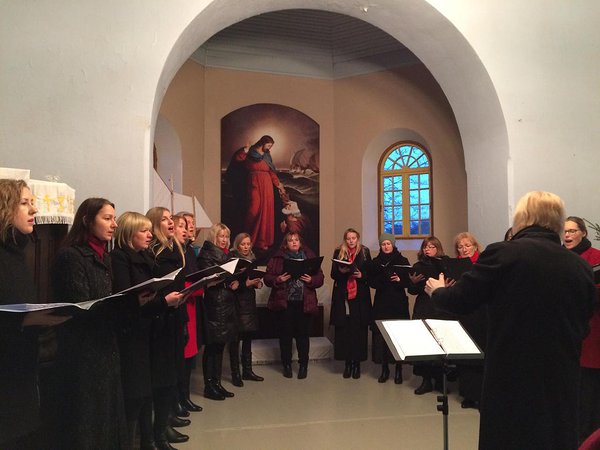 Vero Vocale jõulukontsert Vainupeal 2015 / foto: Mario Luik