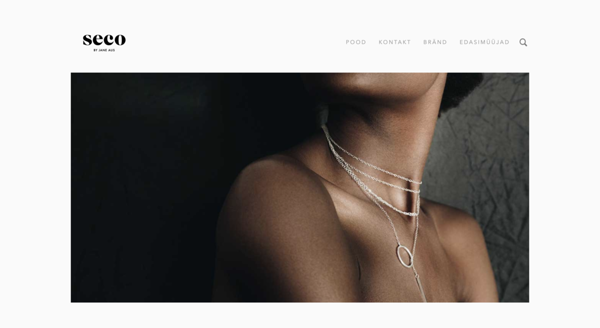 Simplicity meets style: Seco by Jane Aus' minimalist homepage