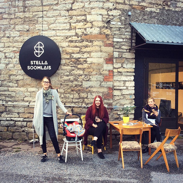 Stella's new studio in Depoo, Tallinn