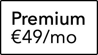 premium 49 euro per month