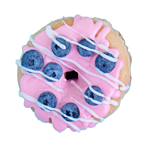 Blueberry doughnut