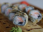 #66 NIDZU / LUMEKRABI, TOORJUUST, LÕHE, MUST MASAGO, UNAGI KASTE, SEESAMISEEMNED / 10.70€