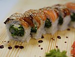 #29 AKITA / ANGERJAS, LÕHE, TOORJUUST, WAKAME, EBI, UNAGI KASTE, SEESAMISEEMNED / 11.40€
