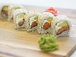 #16 PHILADELPHIA / TOORJUUST, AVOKAADO, LÕHE, SEESAMISEEMNED / 8.20€