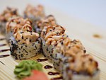 #55 BANZAI / LÕHE, TOORJUUST, TERAV KASTE, KREVETT, KURK, UNAGI KASTE, SEESAMISEEMNED / 10.20€