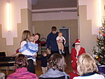 25. detsember 2007 Pühapäevakooli jõulupuul etteasted jõuluvanale