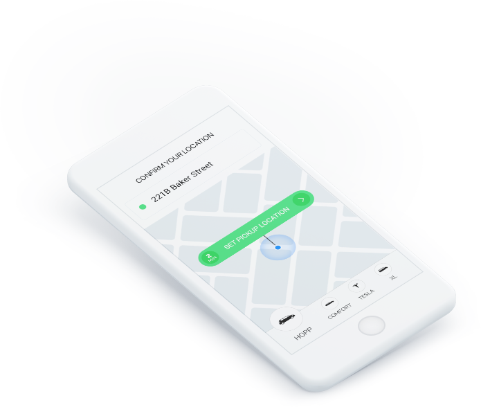 Hopp Application Screenshot