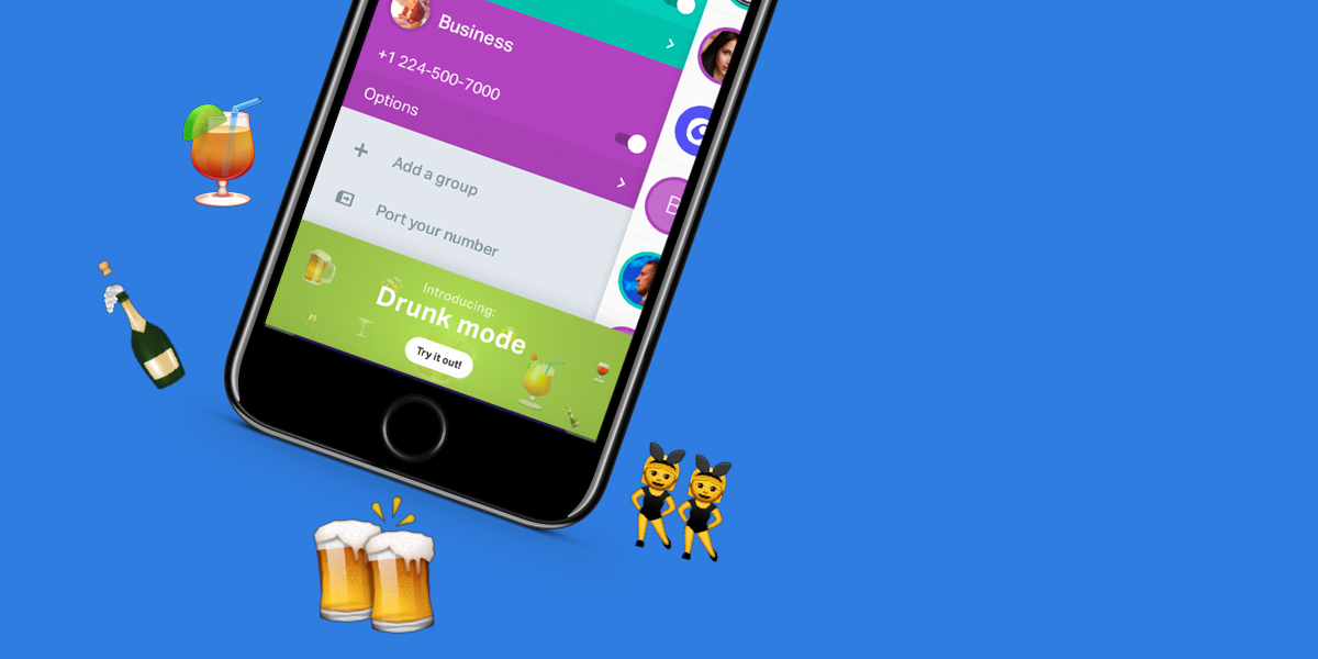 New onoff Feature: Drunk Mode!