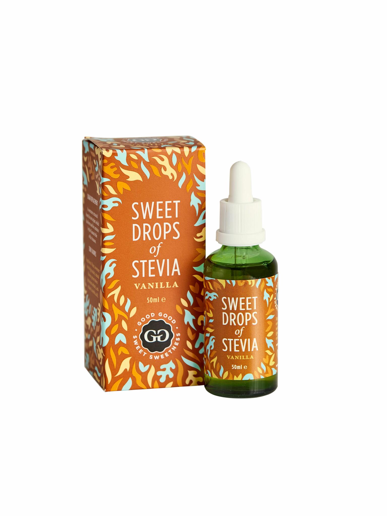 Good Good vaniljemaitselised stevia tilgad 50 ml 