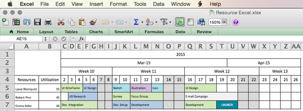 excel resource management plan example excel resource management plan example