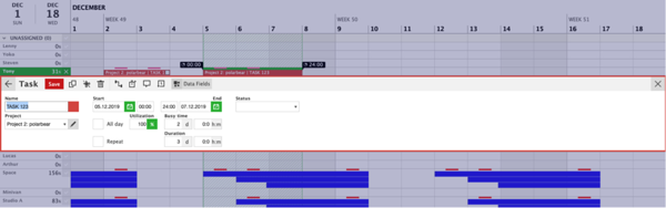 New Task Dialog Window to make planning with Ganttic more smooth New Task Dialog Window to make planning with Ganttic more smooth