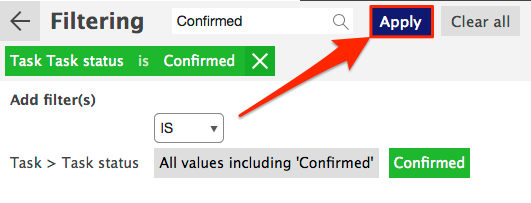 filter tasks filter tasks