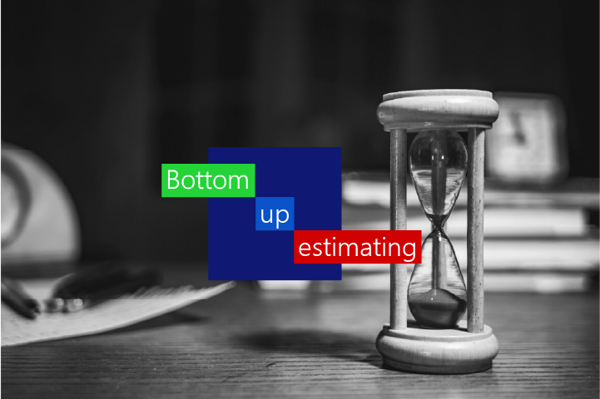 Bottom up estimating is an approach to find the best estimate of task duration for you plans. Bottom up estimating is an approach to find the best estimate of task duration for you plans.