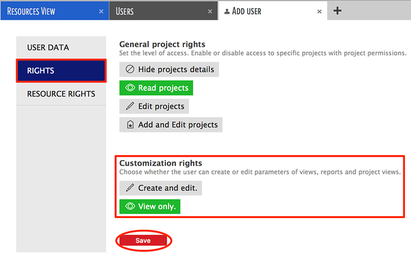 project customization right project customization right
