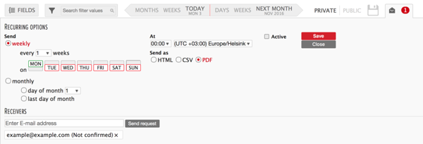 automatic reports automatic reports