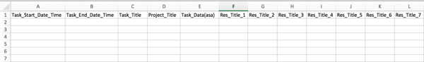 data import template example data import template example