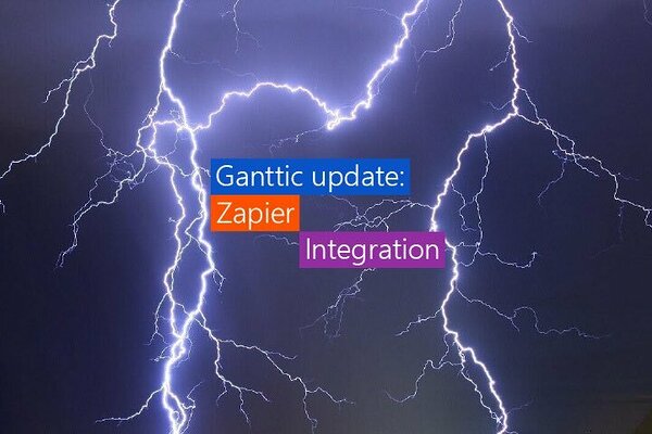 Ganttic is now integrated with Zapier. Ganttic is now integrated with Zapier.
