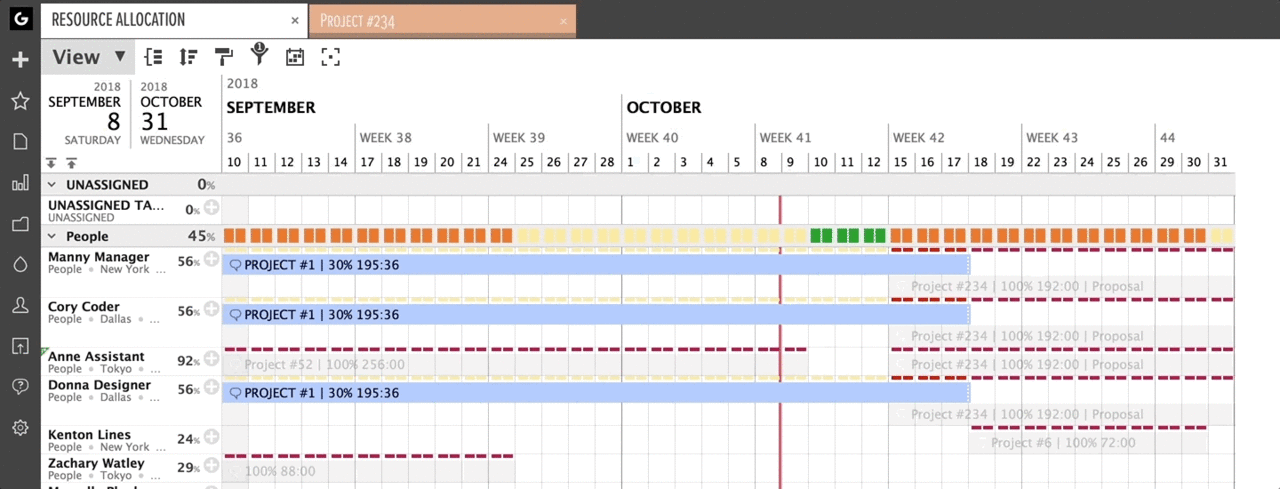 resource allocation hide placeholders for a better overview resource allocation hide placeholders for a better overview
