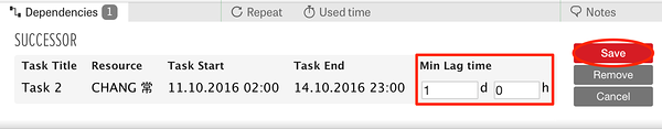 scheduling lag time for task dependencies scheduling lag time for task dependencies
