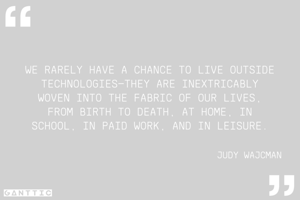 a quote about technologies by judy wajcman a quote about technologies by judy wajcman