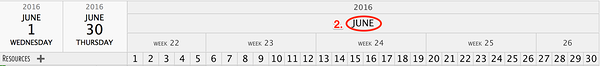 timeline navigation months timeline navigation months