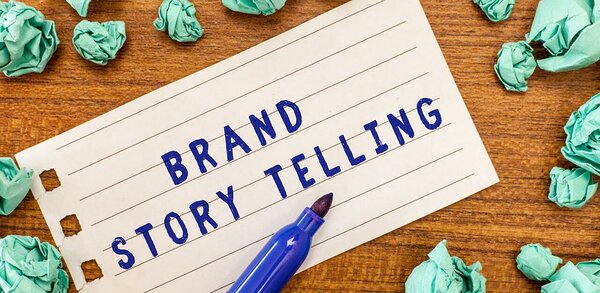 Brand storytelling concept