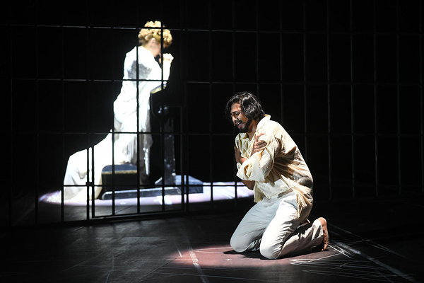 Anna Preckeler (Mercédès), Vikrant Subramanian (Edmond Dantès) ©Foto: Heiko Sandelmann