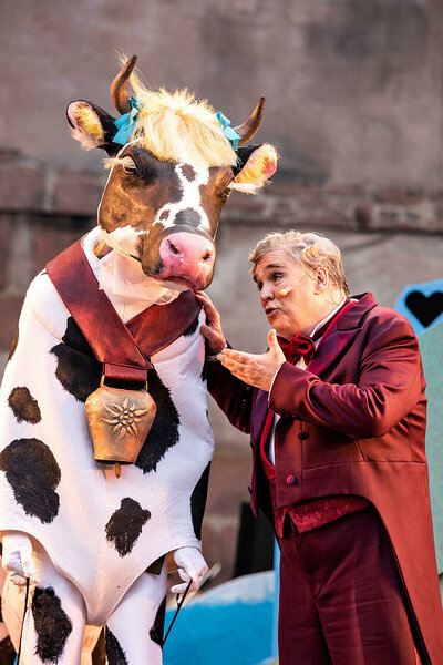 Michael Sandomeno, Ks. Winfrid Mikus; Foto Susanne Reichardt