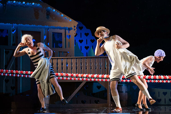 Steffen Scheumann, Alexander von Hugo, Grace Simmons; Foto Susanne Reichardt