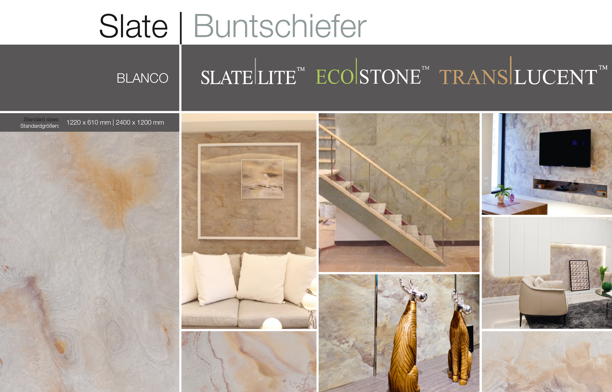 Slate Stone – PRinterior | Шпон из натурального камня | Камень ...