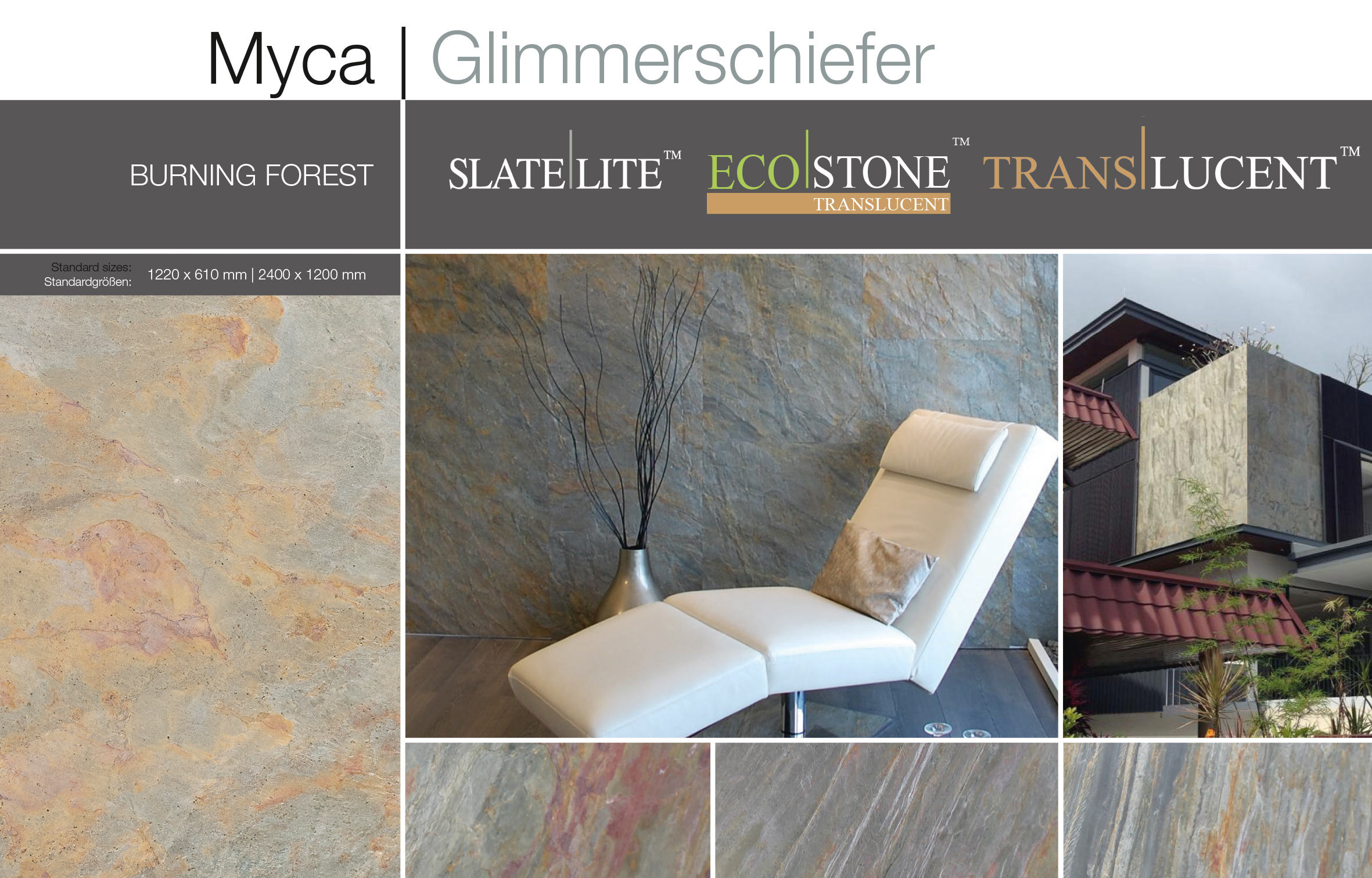 Slate Stone – PRinterior | Шпон из натурального камня | Камень ...