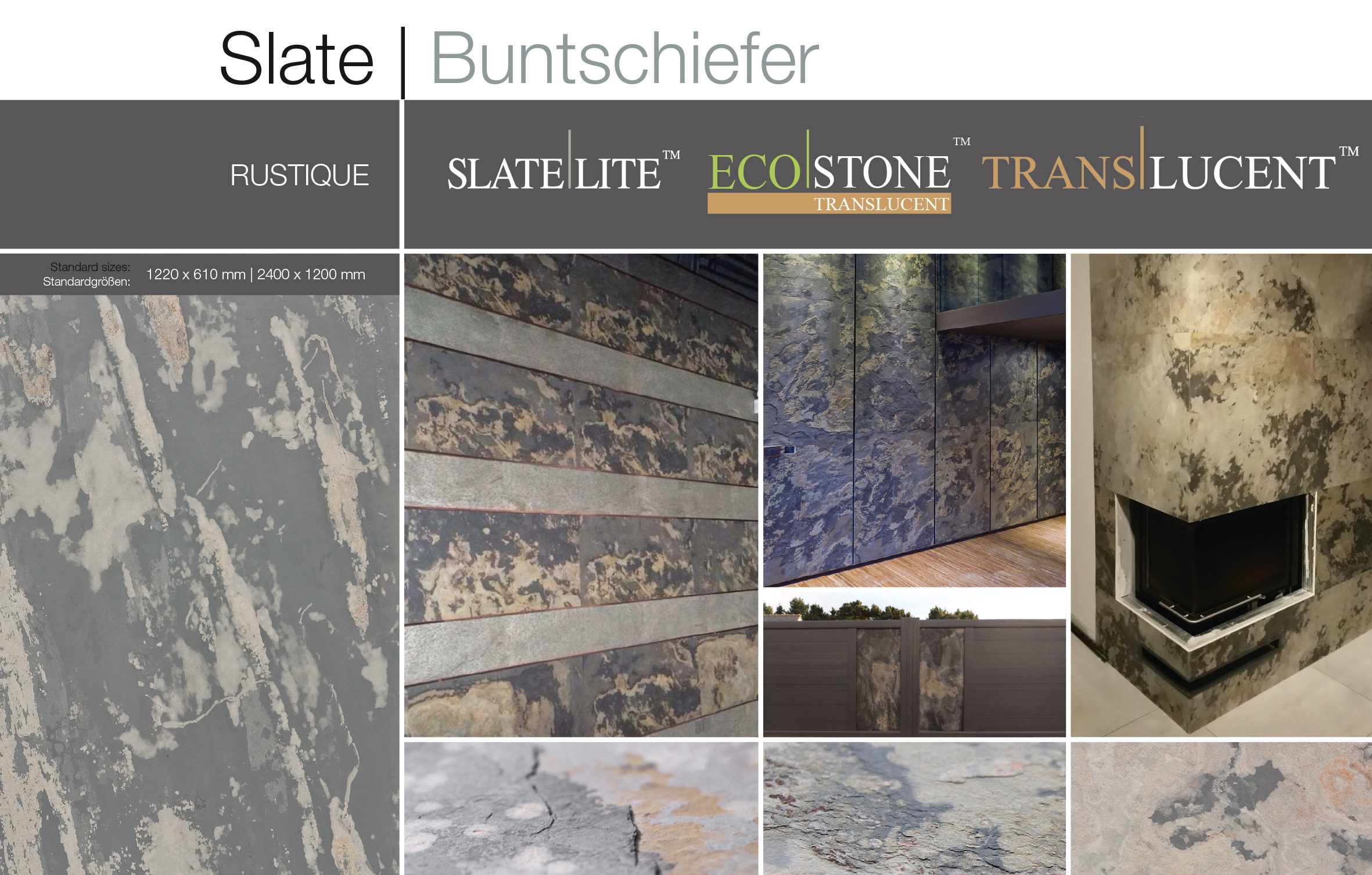 Slate Stone – PRinterior | Шпон из натурального камня | Камень ...