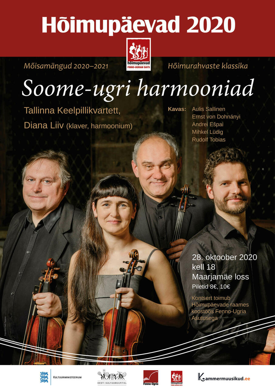 Kontsert Maarjamäe lossis: •	Hõimurahvaste klassika 2020. Soome-ugri harmooniad