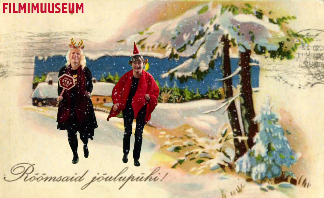 Анимированная рождественская открытка своими руками!